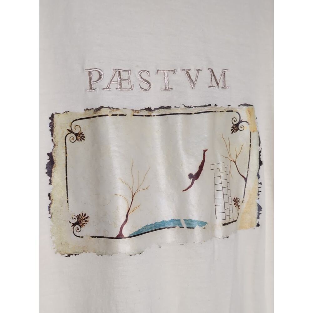 Dipa Italian Style Romb Of The Diver Graphic T Shirt PAESTVM Women's XXL(1184) - Picture 2 of 5